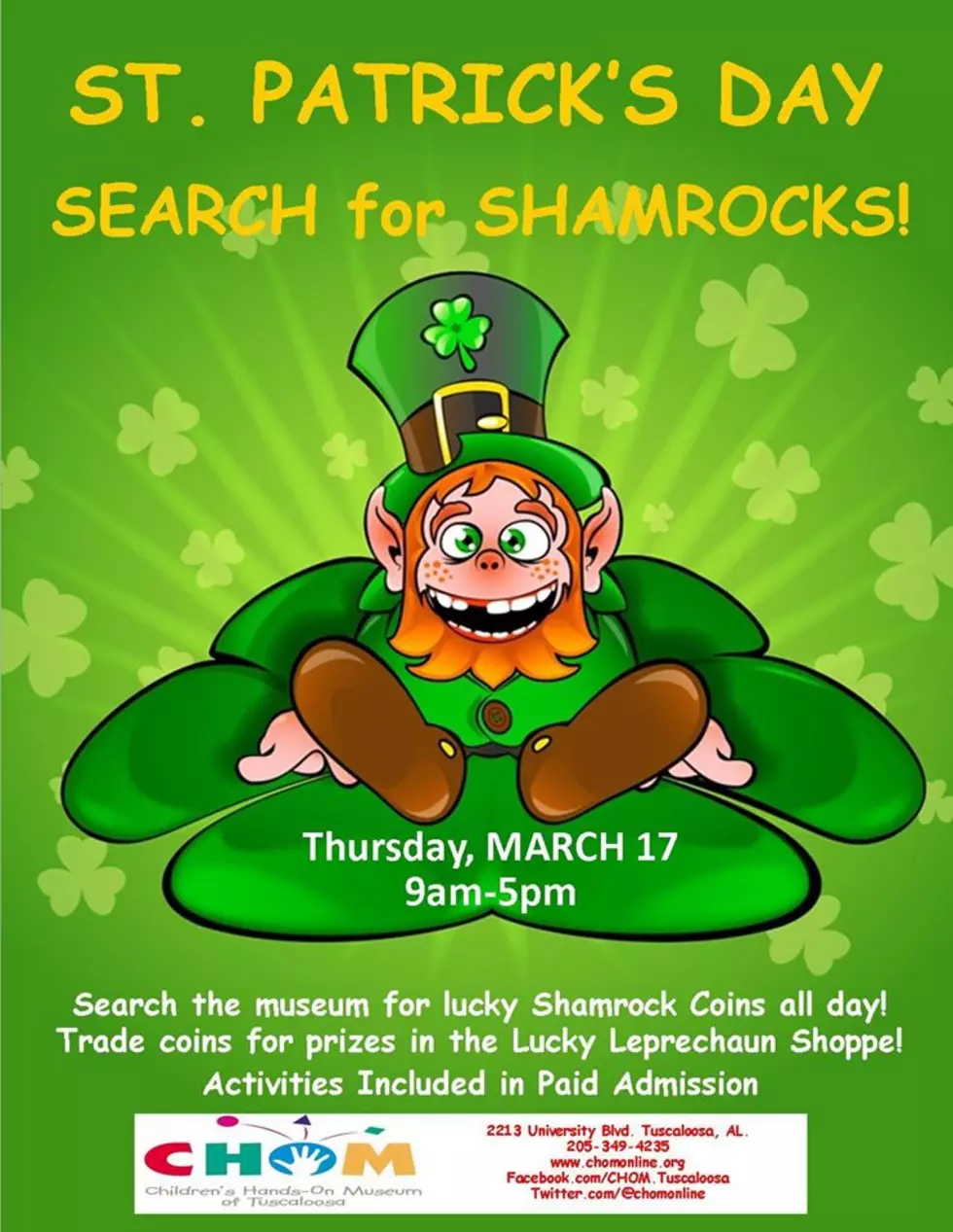 CHOM of Tuscaloosa Hosting St. Patrick&#8217;s Day Event for Kids