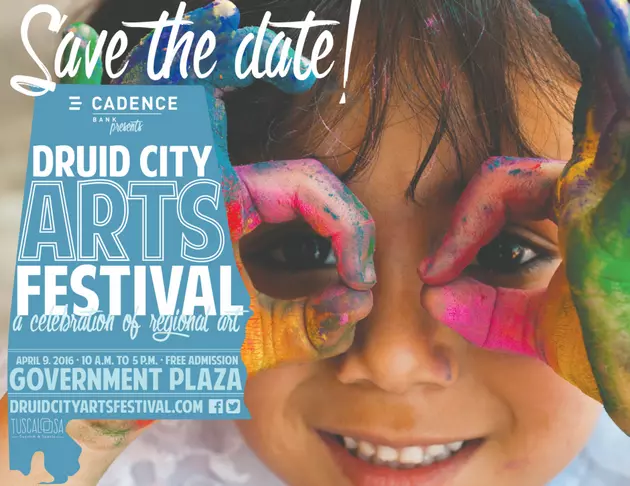 Druid City Arts Festival to Be Held Downtown Saturday, April 9, 2016