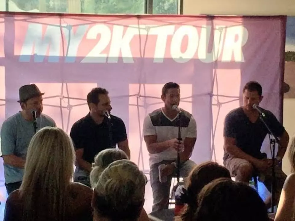 98 Degrees Q&A in Tuscaloosa Talking About Fans [VIDEO]