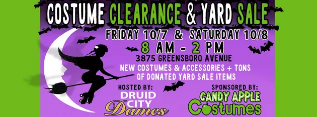 Druid City Dames to Host Halloween Costume Clearance and Yard Sale