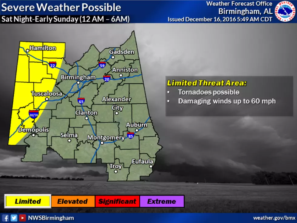 Severe Storms Possible This Weekend [VIDEO]