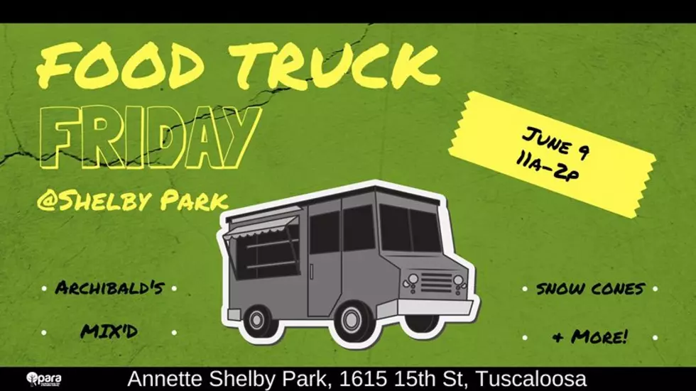 PARA to Host ‘Food Truck Friday’ at Shelby Park in Tuscaloosa