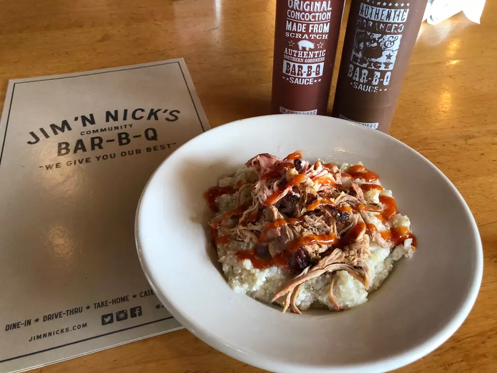 Pork & Grits from Jim ‘N Nicks – 2018 Bacon Brew & Que Food Preview
