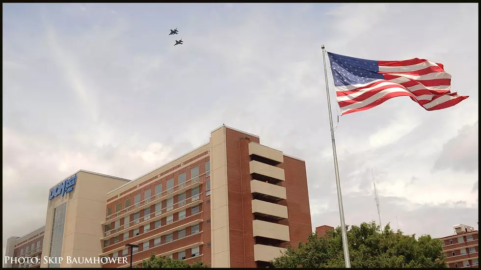 Alabama Air National Guard Flies Over DCH to Salute Health Care Workers
