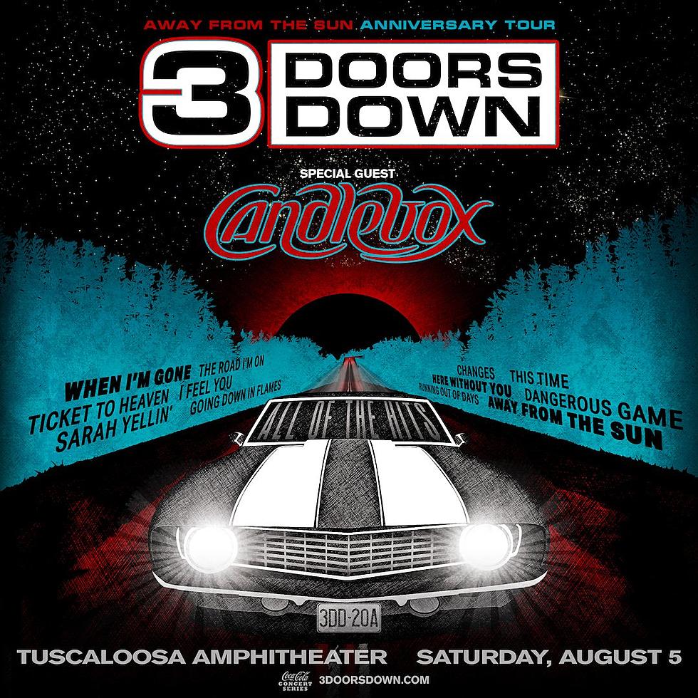 3 Doors Down + Candlebox LIVE in Tuscaloosa