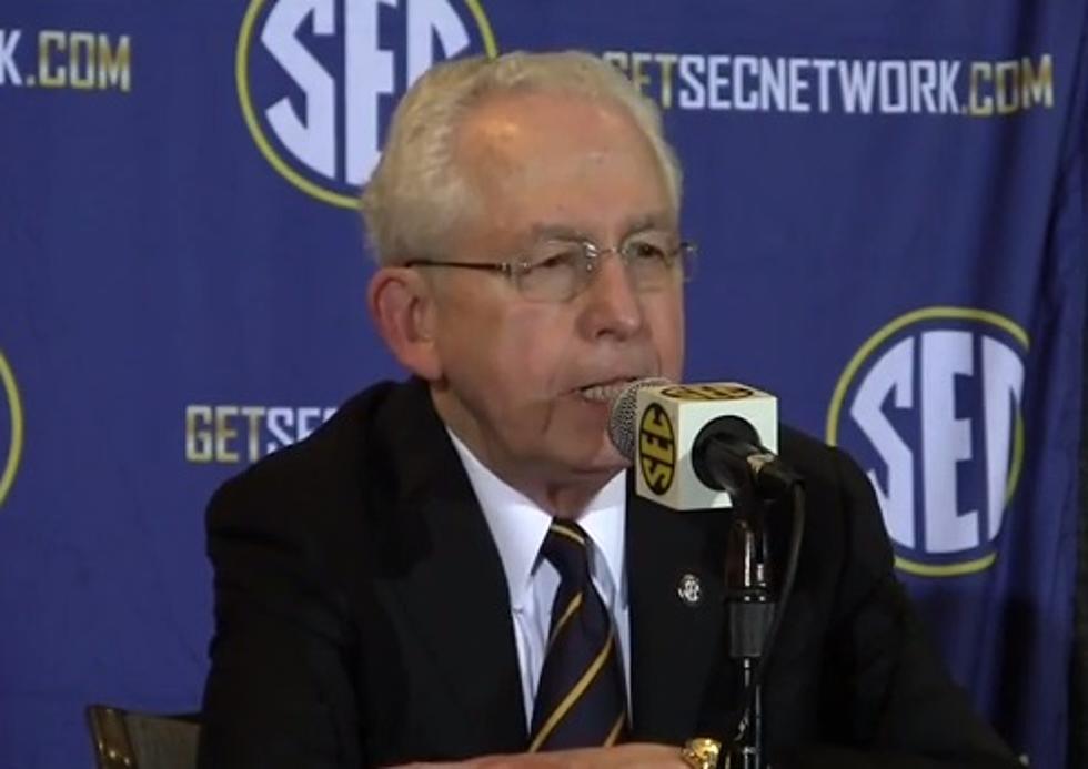 Mike Slive Give Statement on Sarah Patterson Stepping Down [VIDEO]
