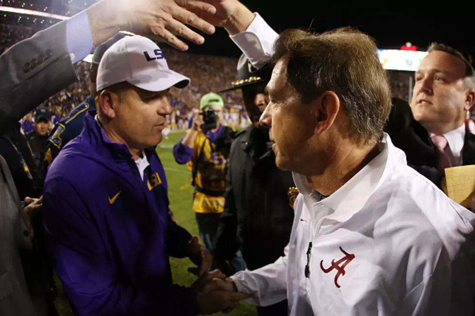 Video: Former LSU Coach Les Miles Talks About How to Coach Against Nick Saban