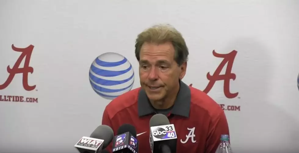 Nick Saban Postgame Press Conference After Win Over Texas A&M [VIDEO]