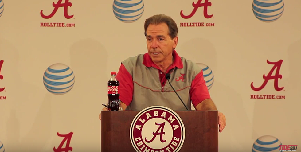 Nick Saban: CFP Ranking ‘Doesn’t Mean Anything’ Right Now [VIDEO]