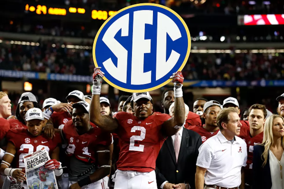 WATCH: Alabama Celebrate SEC Championship Win Over Florida