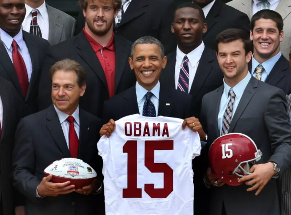 President Obama Congratulates Nick Saban After Alabama’s Latest National Title