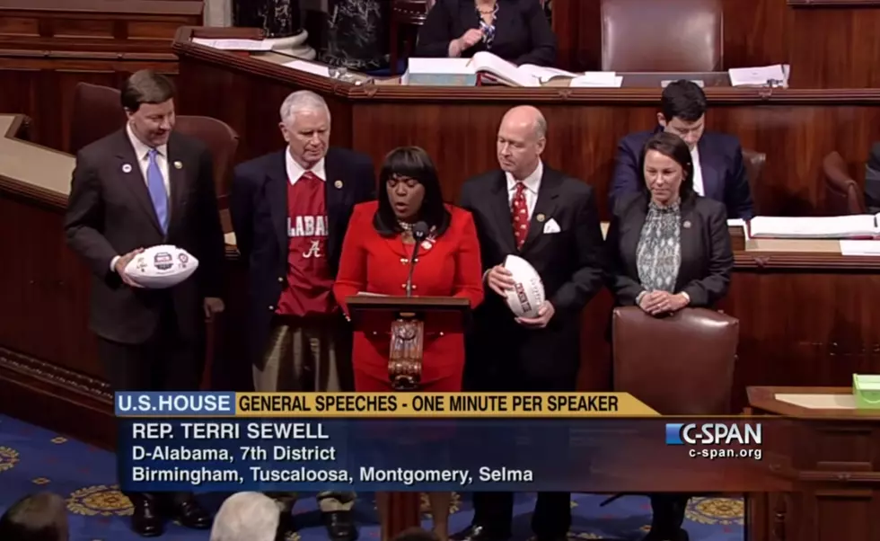 Tuscaloosa Representative Terri Sewell Gives ‘Roll Tide’ Opening Speech on House Floor