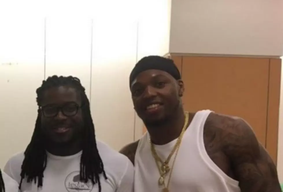 This Picture of Eddie Lacy and Derrick Henry from A-Day is Absurd