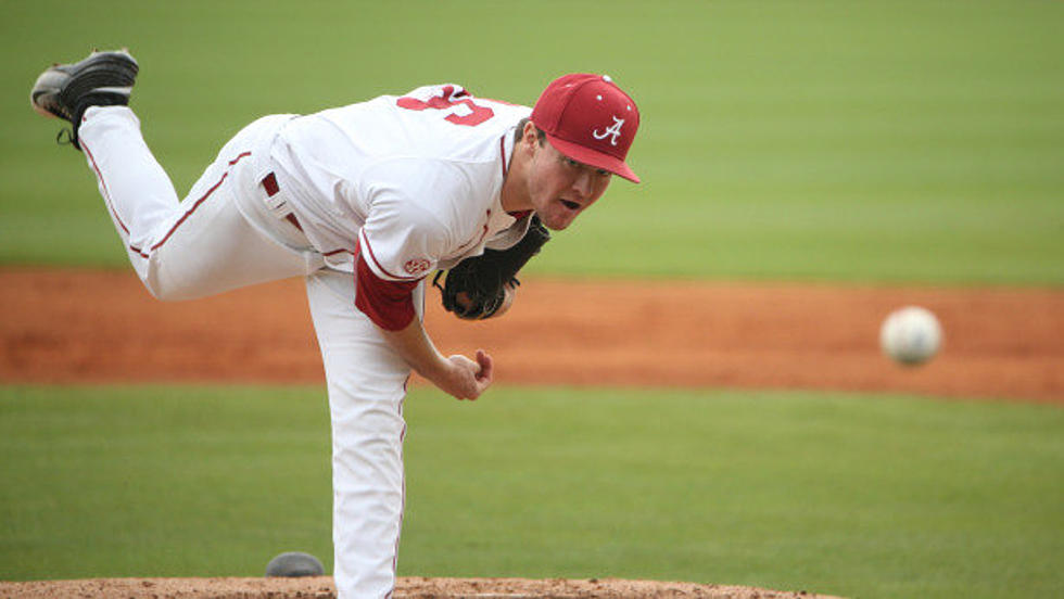 Alabama Baseball’s Jake Walters Named Co-SEC Pitcher of the Week