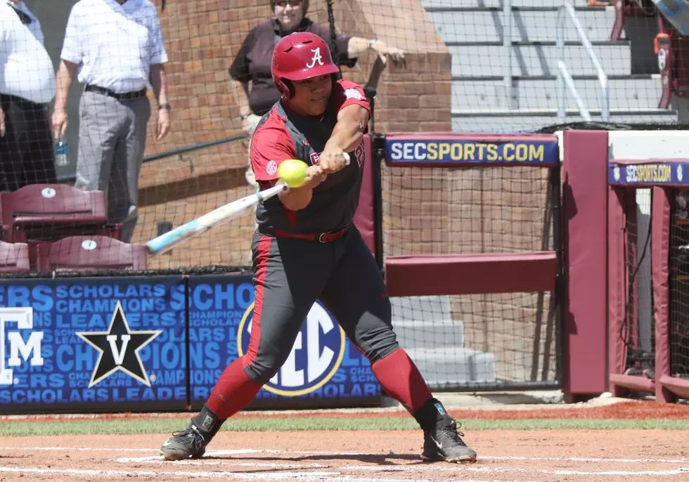 Alabama Softball Exits SEC Tournament With 6-4 Loss to Auburn