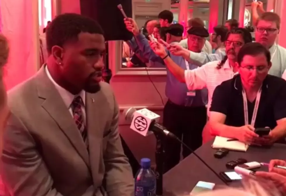 Jonathan Allen Answers Questions at SEC Media Days [VIDEO]