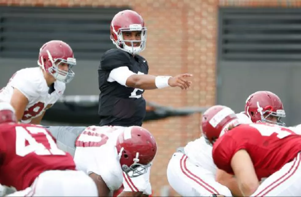 Alabama Football Suits Up in Full Pads for First Time in 2016 Fall Camp