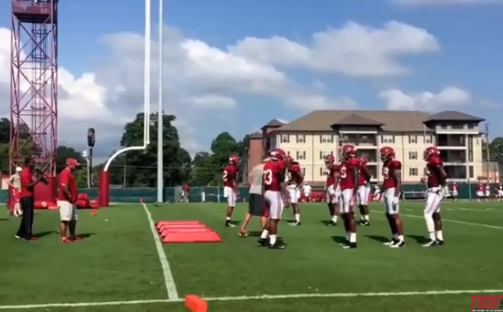 VIDEO: Alabama Football&#8217;s First Two-A-Days of Fall Practice