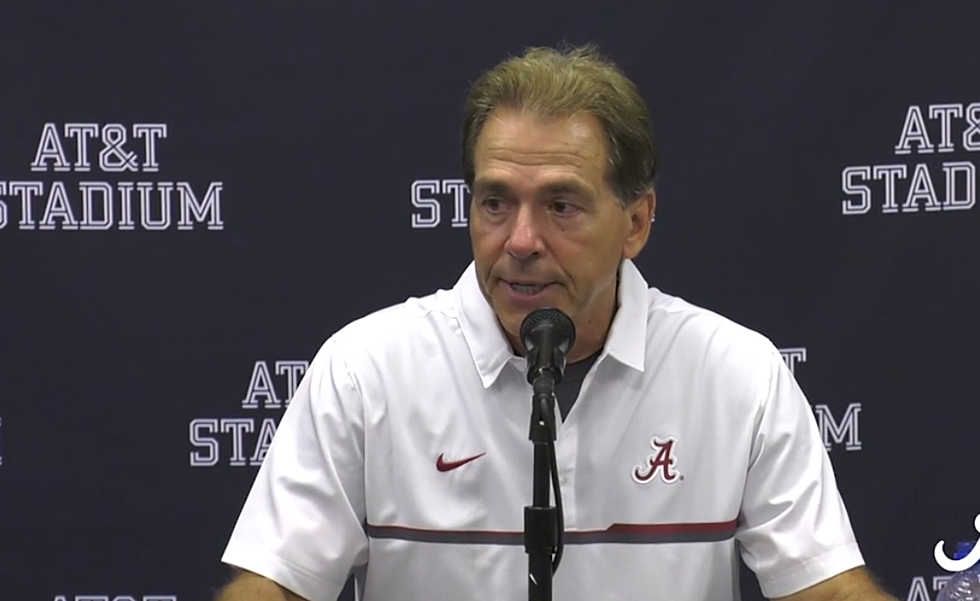 Listen to Nick Saban’s Comments Following USC Win