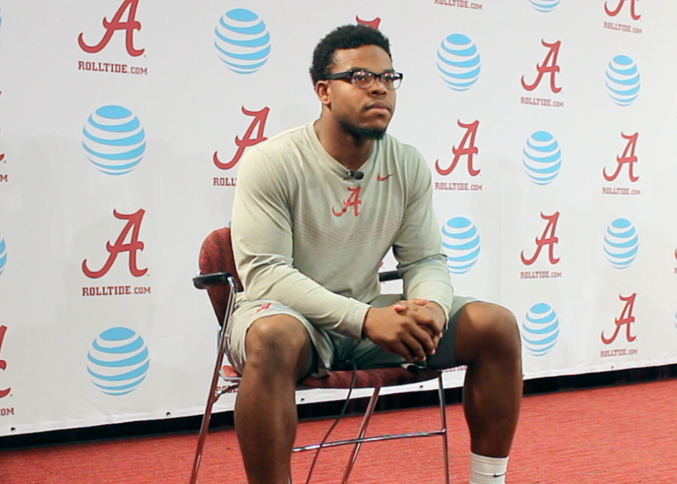 Alabama RB Damien Harris Talks More About Ole Miss Win