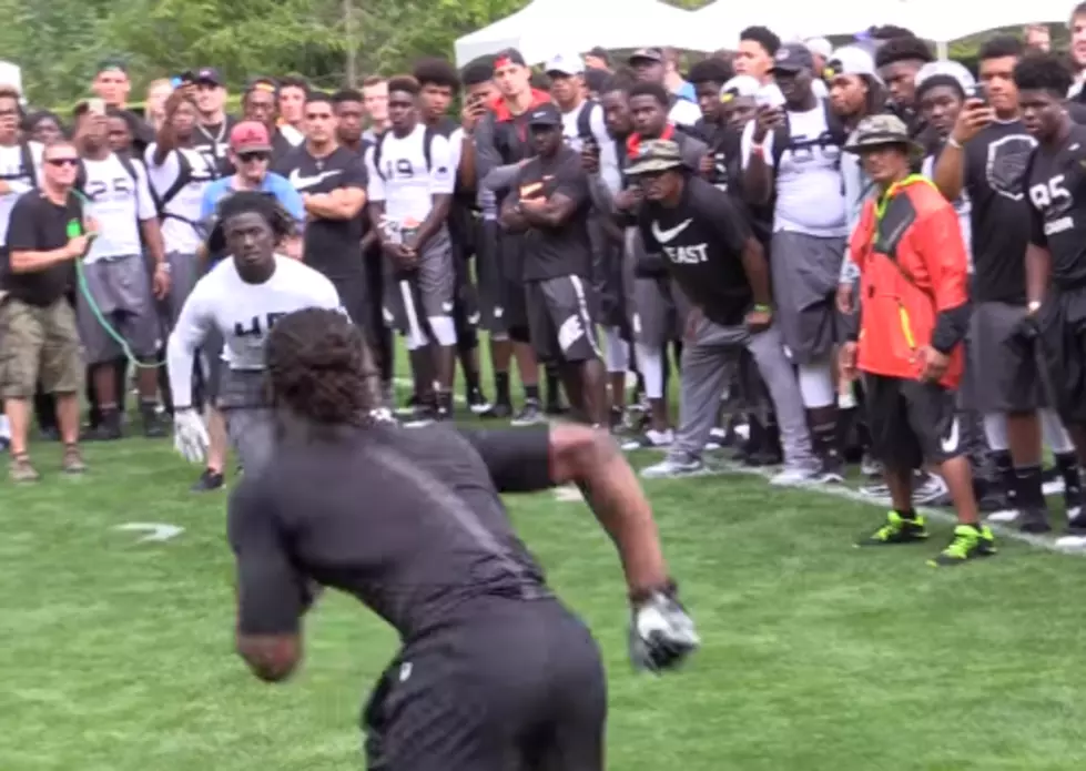 Watch Alabama Commits Najee Harris and Dylan Moses Face Off