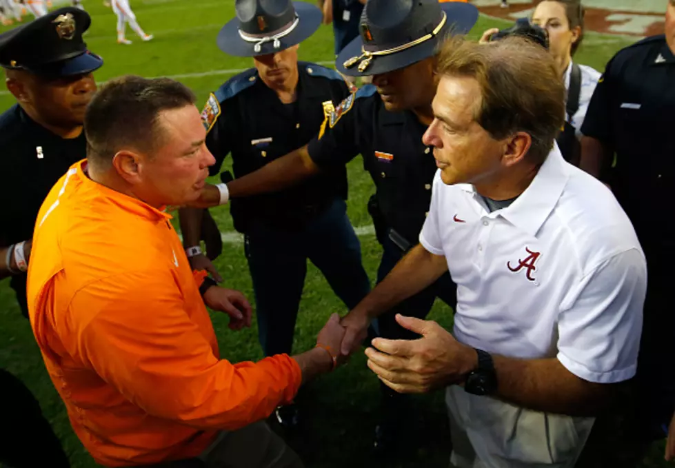 What Time Do Alabama and Tennessee Play in 2016?