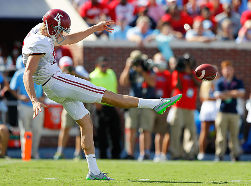 Alabama Punter JK Scott Selected as Ray Guy Award Punter of the Week