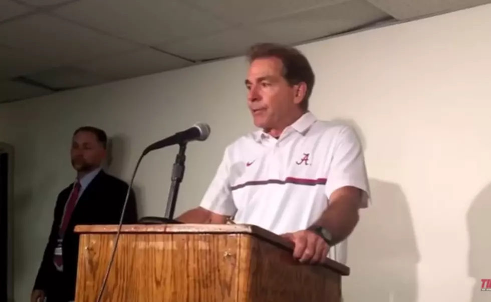 Listen to Nick Saban’s Press Conference After LSU Win