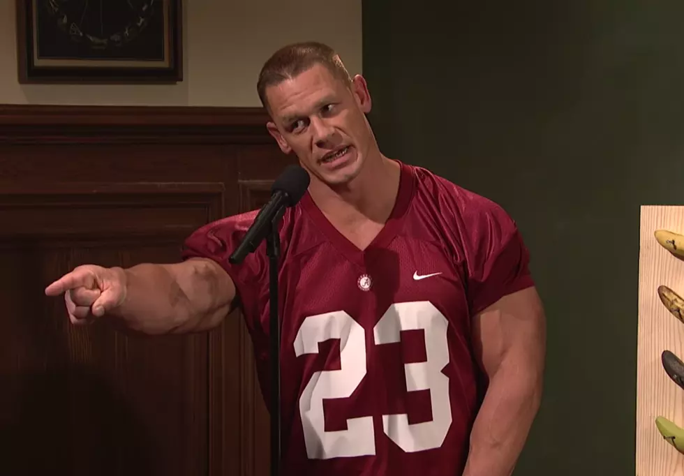 John Cena Plays Alabama Football Player in Saturday Night Live Skit