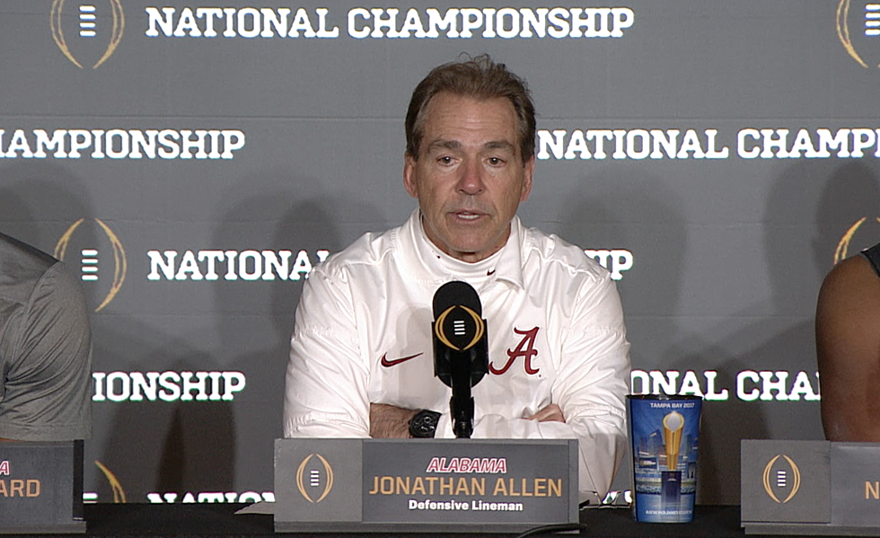 Hear What Nick Saban Said After Losing to Clemson in National Championship