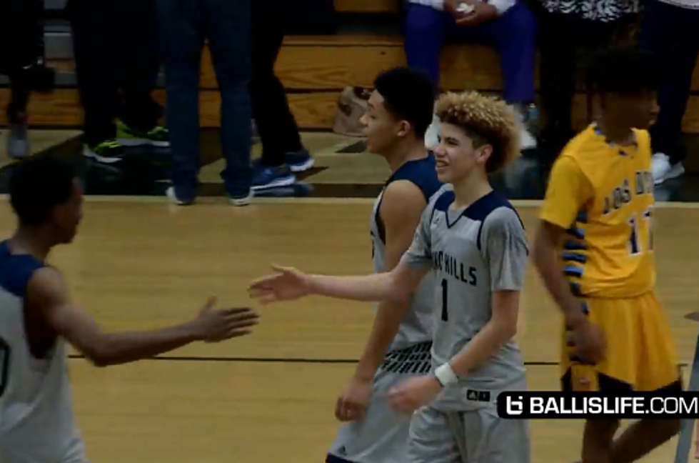 Lonzo Ball’s Younger Brother Scores 92 in High School Game