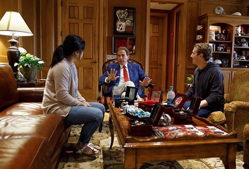 Facebook CEO Mark Zuckerberg Visits the University of Alabama