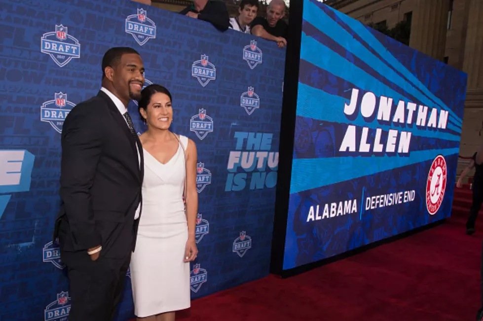 Alabama DL Jonathan Allen Get Picked 17th Overall in the 2017 NFL Draft