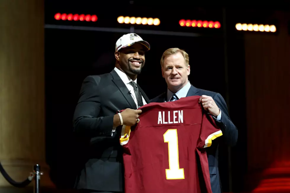 Report: Jonathan Allen to Miss Rest of Rookie Season with Redskins