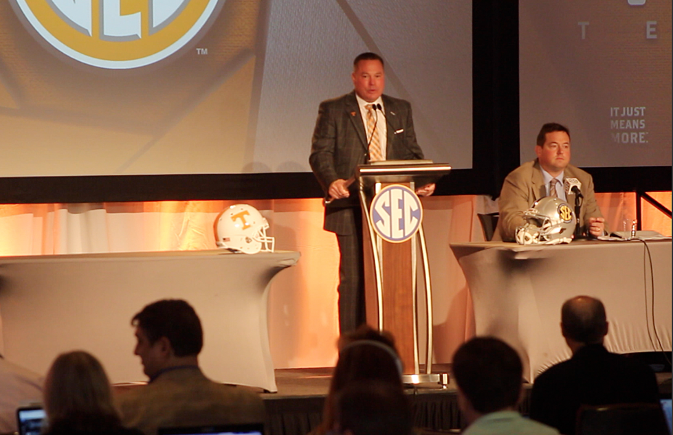 Hear What Tennessee Head Coach Butch Jones Said at SEC Media Days