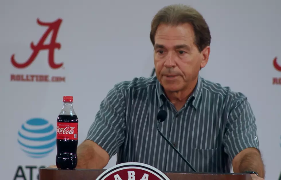 Nick Saban Reacts To NFL Players Kneeling During National Anthem