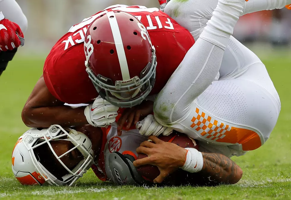 No. 1 Alabama Football Flattens Tennessee, 45-7, in 100th Meeting