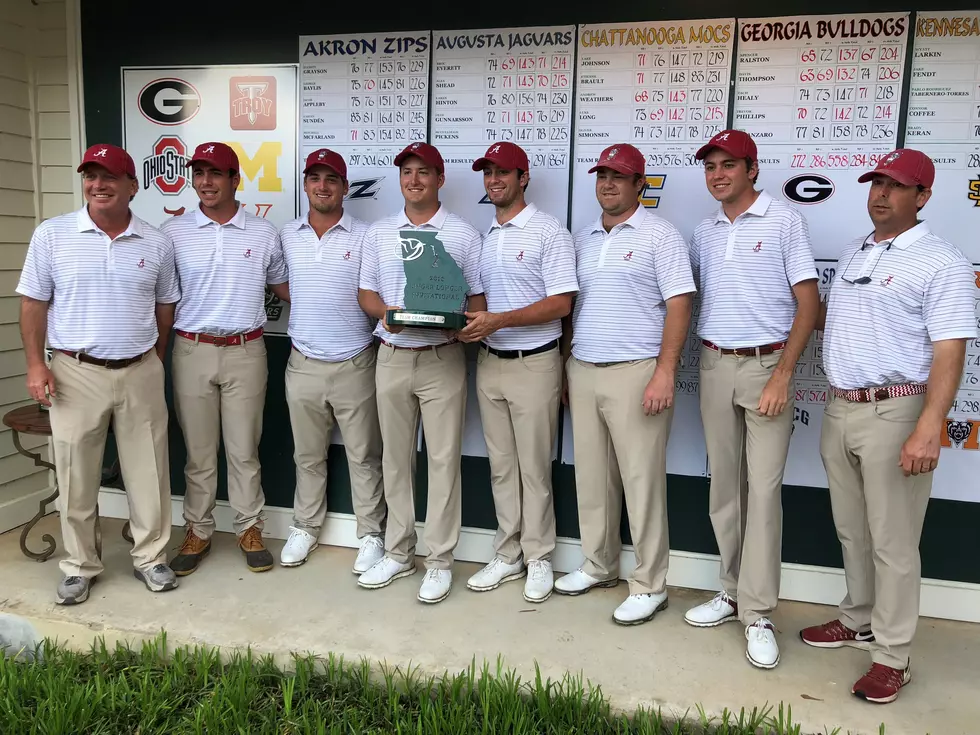 NCAA Stockton Regional Awaits No. 7/8 Alabama Men’s Golf Team