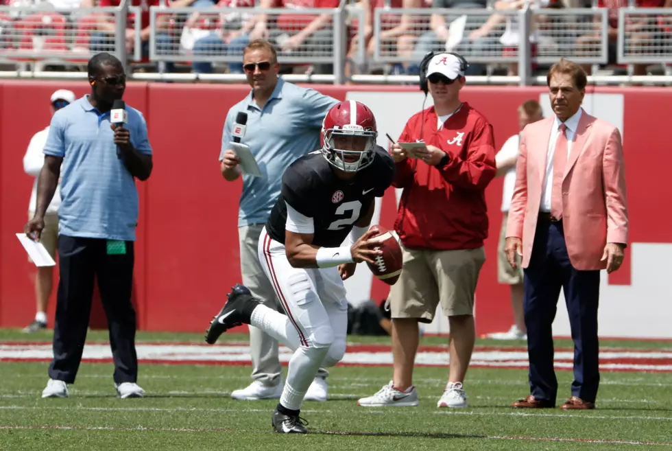 Alabama Football Concludes Spring Season with Crimson Defeating White in Golden Flake A-Day Game, 24-12