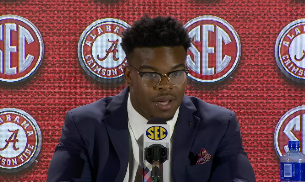VIDEO: Damien Harris on Why He Came Back for Senior Season: ‘I Just Love Tuscaloosa’