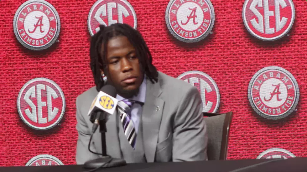 Jerry Jeudy says he's "Addicted to Football" at SEC Media Days