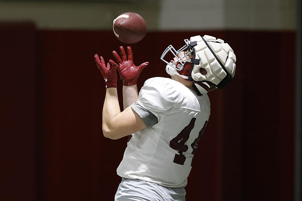 Look: Alabama Tight Ends and Defensive Backs at Fall Practice