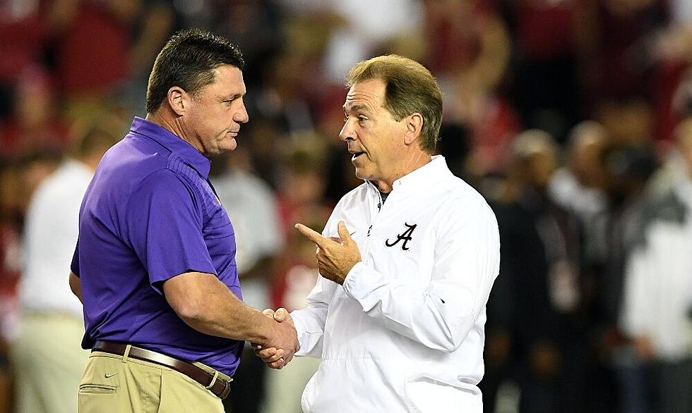 Nick Saban and Ed Orgeron Discuss Team Plans For BYE Week