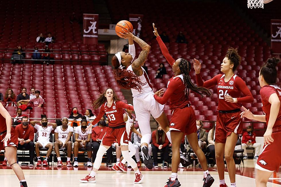 Alabama Women’s Basketball Drops Fifth Straight; falls to Arkansas