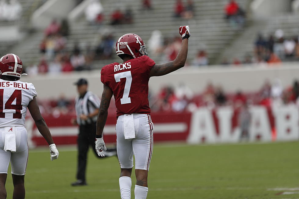 Alabama Cornerback Out of Practice with Injury