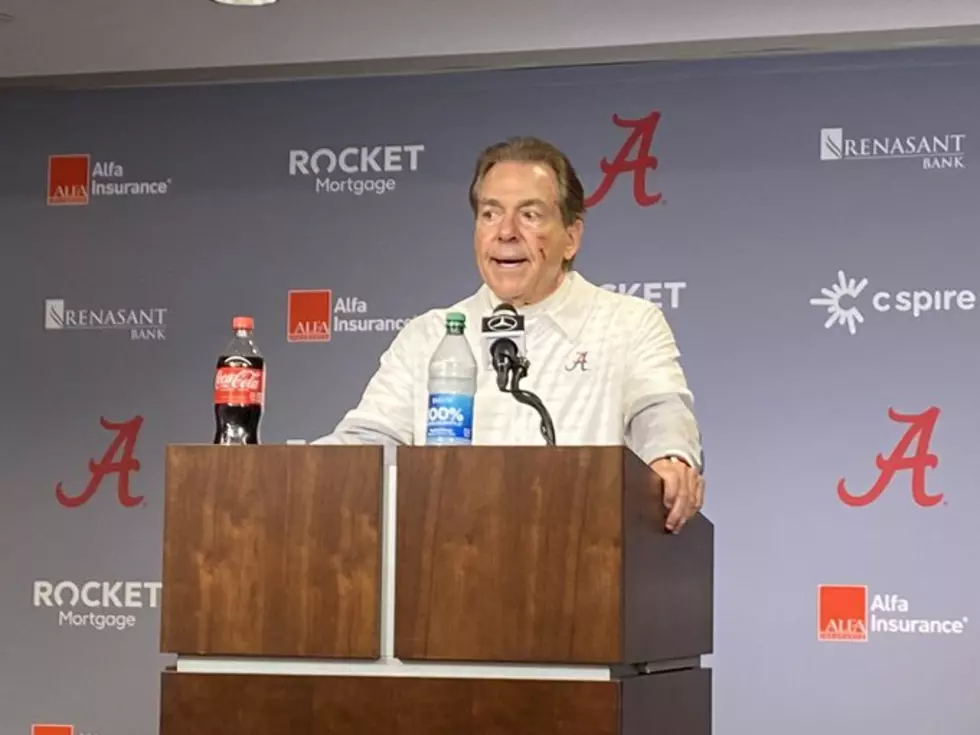Nick Saban Receives Bloody Scratch On Face During Iron Bowl Win