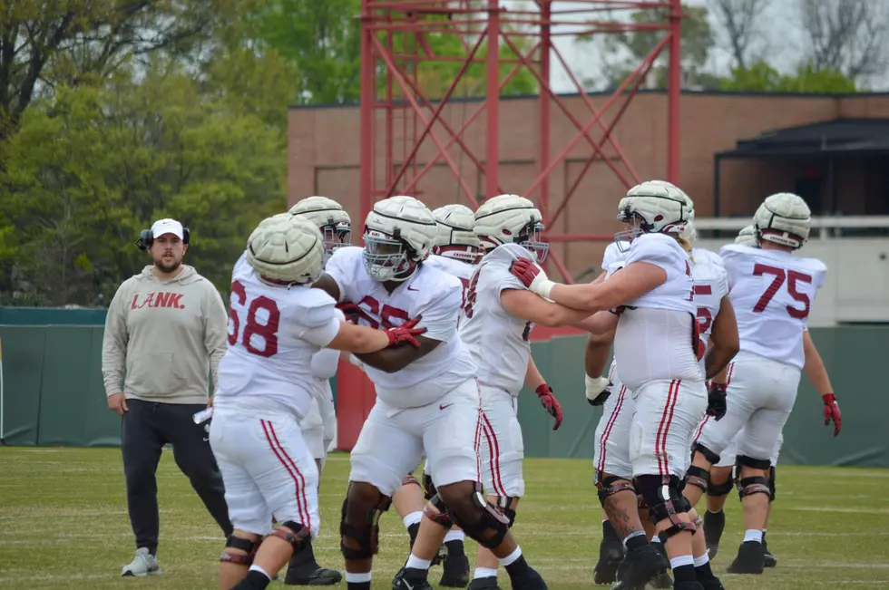 Report: Alabama OL Remains Absent From Practice