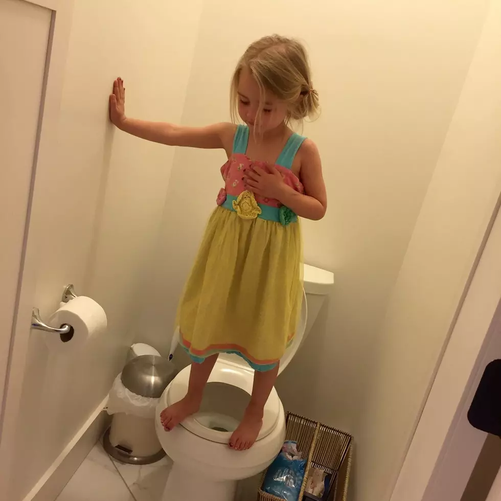 Photo Of 3-Year Old Girl Practicing Preschool ‘Lockdown Drill’ Goes Viral