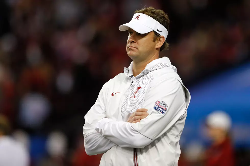 Alabama Says Lane Kiffin Will Not Coach During the National Championship