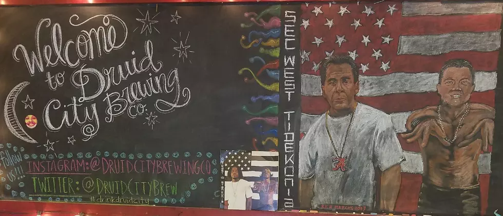 Nick Saban and Greg Byrne Become Outkast in New Tuscaloosa Brewery Art Piece
